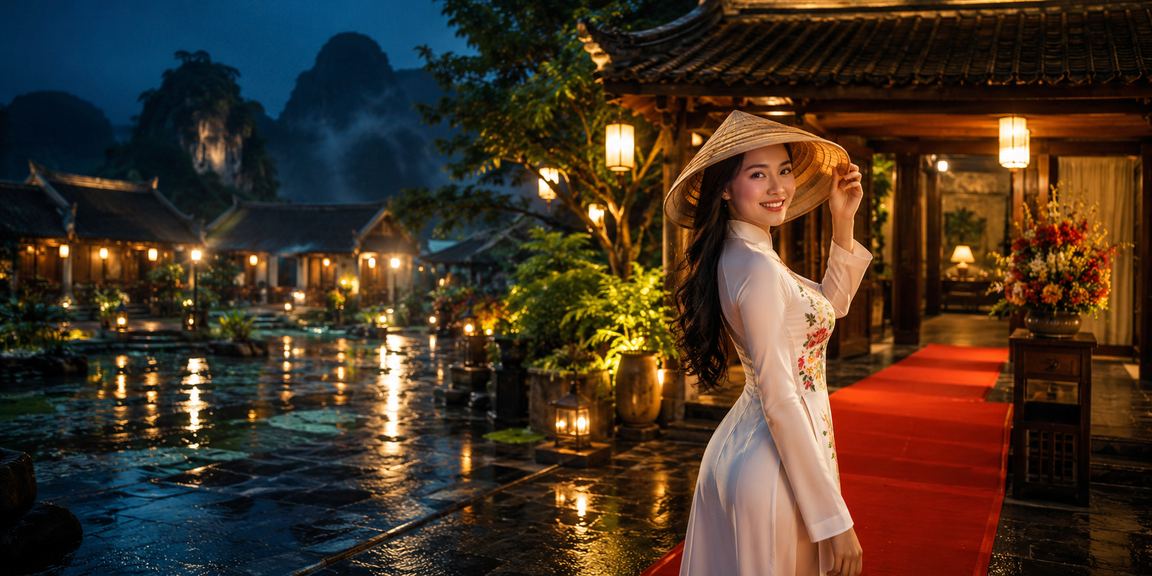 Người dùng tại Ninh Bình đội nón lá xem trang neo88 tiếng Việt