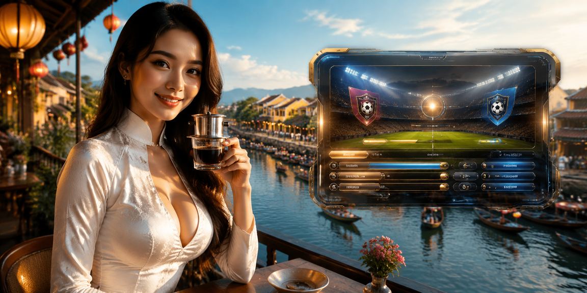 Không khí sòng bài và cược trực tuyến phong cách Việt Nam với thiết kế hiện đại